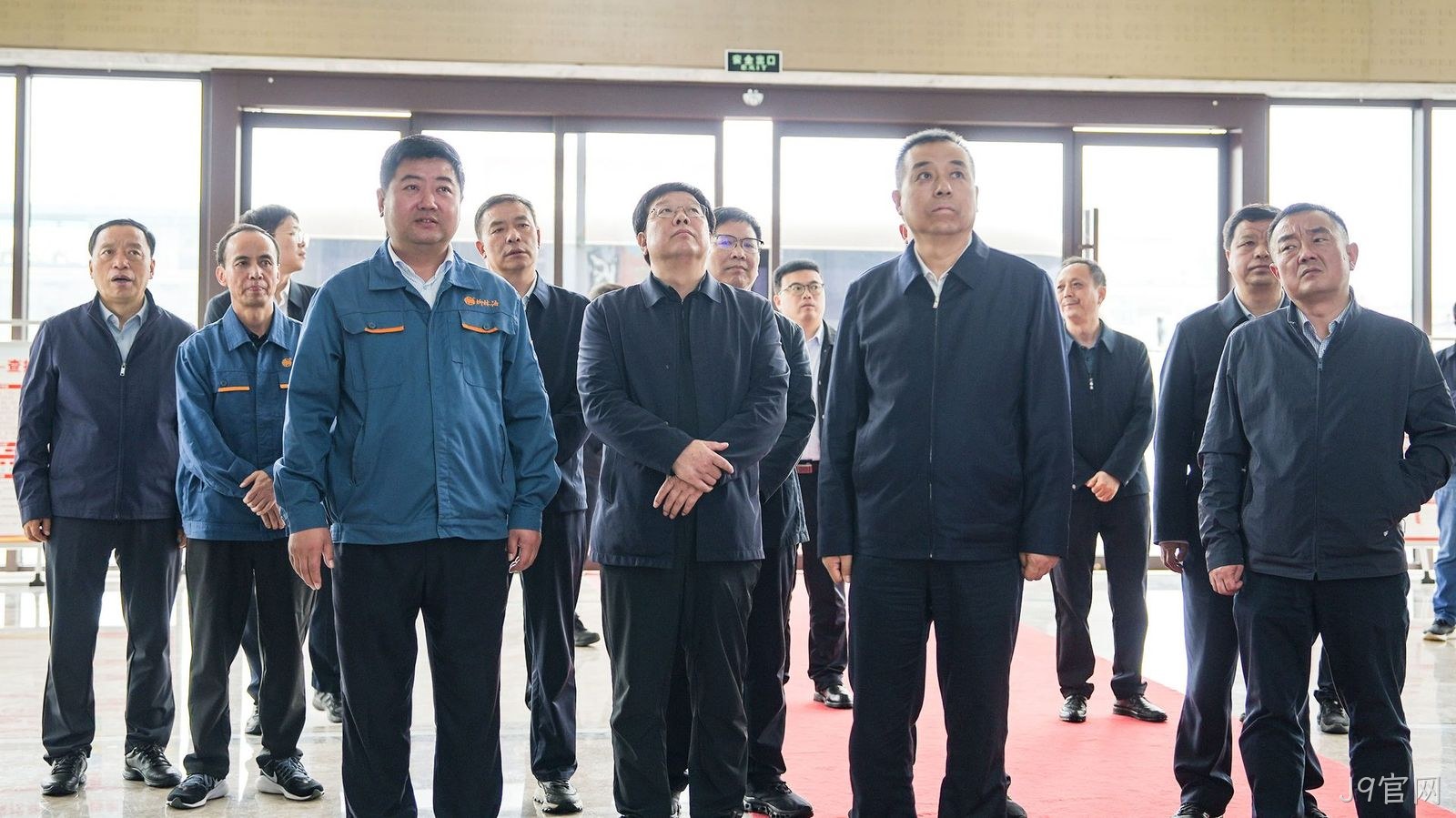 商洛市政协主席王宁岗一行莅临J9官网考察指导